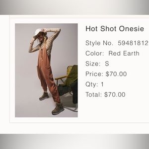 Free People Hot Shot Onsie